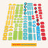 112 Playset Set 2+ Battat Bristle Blocks STEM Interlocking Building Blocks Pieces Developmental Toys for Toddlers & Kid