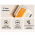YUYTE Portable Bottle Warmer, Fast Heating Rechargeable Baby Milk & Water Warmer, Adjustable Travel Bottle Heater