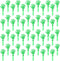 ZCYSRLQIN 100 Pieces Lime Green Hand Clappers 7.5 Inch Clappers Noisemakers Noise Makers
