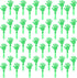 ZCYSRLQIN 100 Pieces Lime Green Hand Clappers 7.5 Inch Clappers Noisemakers Noise Makers