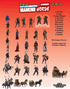 Arcknight Mankind Horde Flat Plastic Miniatures, 31 Unique Human-Themed Enemy Minis for DND