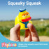 Assorted Mini Rubber Ducks in Bulk, 25 Pcs for Kids Baby Bath Shower Toys, Birthday Gifts