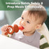 Haakaa Baby Feeder & Popsicle Molds - Copper & Pea Green