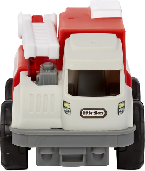 Little Tikes Dirt Diggers Mini Fire Truck, Multicolor Indoor Outdoor Toy Car for Kids 2+