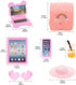 20 5.3 Inch 5 3 3 2 1 Backpack 1 1 1 1 1 5.3 6 Inch Pcs Doll Clothes & Accessories Include Dresses Outfits Tops
