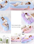 FYHCY #8 Pregnancy Pillows for Sleeping,U Shaped Full Body Maternity Pillow with Removable Cover,Support