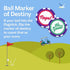 On-Course Golf Game - 100 Interactive Playable Cards - Multiplayer Game for 1-4 Players - Perfect Gift for Any Golfer