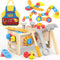 Toys for 2 Year Old Boy - Wooden Kids Tool Set with