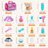Sotodik Set Set-Walking Pet Care Play Electric Vet Play ,Barking,Tail Wagging Little Plush Dog Grooming Toys with Puppy