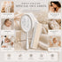 Set Custom Birth Flower Silver Baby Brush Newborn Keepsake Gift