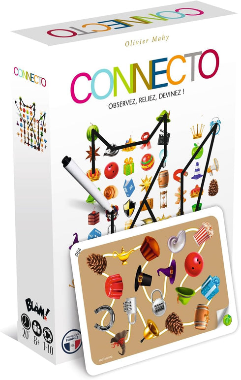 Connecto - Find, Connect, Guess! - Fast-Paced Drawing Game for The Whole Family with 4 Ways to Play