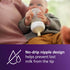 3), 9oz, SCY903/01 Philips Avent Natural Baby Bottle with Natural Response Nipple (Medium Flow,Flow