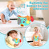 6-12 Crawling Toys - Baby Toys Months, Elephant Musical Toy with Lights & Sounds, Interactive Learning Baby Crawling