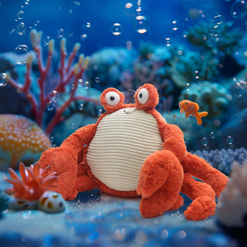 Plushie,12 Inches,Adorable RECUR Plush King Crab Stuffed Animal,Soft Gift for All Ages