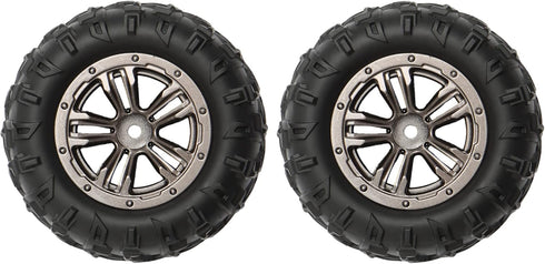 2 PCS RC Car Spare Parts Tires Wheels 30-ZJ02 SN-ZJ02 35-ZJ02 for 1:16 RC Car Truck Accessories, Compatible with 9130