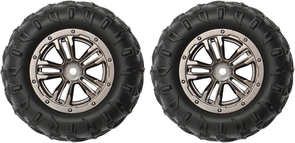 2 PCS RC Car Spare Parts Tires Wheels 30-ZJ02 SN-ZJ02 35-ZJ02 for 1:16 RC Car Truck Accessories, Compatible with 9130