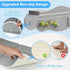 JAUPH Elbow Set, Bath Kneeler and Rest Pad Non-Slip Memory Foam Kneeling Pad & Silicone Arm Cushion with Toys