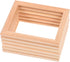 Exceart 6Pcs Wooden Dollhouse Furniture, Miniature Photo Frame DIY Dollhouse Decor