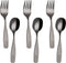 ANNOVA Kids Silverware Set - Safe Stainless Steel Flatware for Children, Forks, Tablespoons, Toddler Utensils, Metal