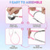2 Pack 3 4 5, Set Playset Phobby Kids Stethoscope Toy, Real Working Stethoscope Toy for Toddler Doctor Play for Role
