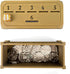 Coin Drop Game - Classic Board Game with 30 Metal Coins, 1 Dice, and 1 Specification