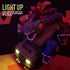 DINOBROS Dinosaur School Bus Toy with Lights & Sounds - Friction Powered Fun