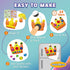 30 12 Drama Planet Make Your Own Clay Fridge Magnets Kit, Air-Dry Clay Crafts for Kids, Includes Instruction Book