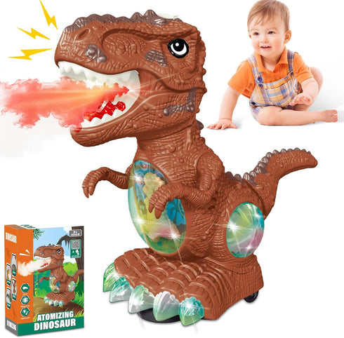 Dinosaur Toys for Toddlers 3-5, Roaring Light Up Dino Toys for 3