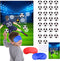 ELECLAND Pin The Soccer Game for Kids - Pin The Soccer on The Goal with Stickers, Football Party Games for Classroom