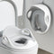 Potty Training Toilet Seat, Toddler Toilet Seat Attachment with Safety Handles, Detachable