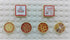 Set of 6 Custom Stickers for Food Restaurant City Building Bricks Pizza Toys