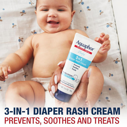 Set (16.9 Oz) (7Oz) (3.5Oz), Aquaphor Baby Skin Care Essentials Gift with Baby Wash and Shampoo Fl + Healing Ointment