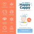 Happy Cappy Dr. Eddie's Pediatrician-Formulated Moisturizing Baby Lotion, 12 oz