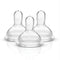 Medela Slow Flow Spare Nipples with Wide Base, Compatible with Medela Storage Bottles, BPA Free, 3 Count