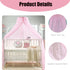RVKXHD 2025 50D Baby Crib Bed Mosquito Net:Crib Canopy, Princess Bed Canopy, New Breathable Mesh Crib Tent, Mosquito