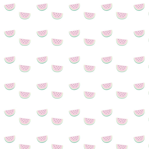 Organic Cotton Watermelon Fitted Crib Sheet - Luxuriously Soft