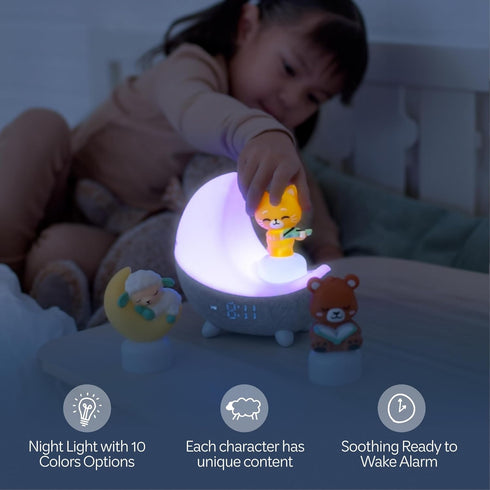 Move2Play, Dozi 3+ Sound Machine | Cute Sleep Toy + Sound Machine | Hrs Thoughtfully Made Bedtime Content | Moonlight