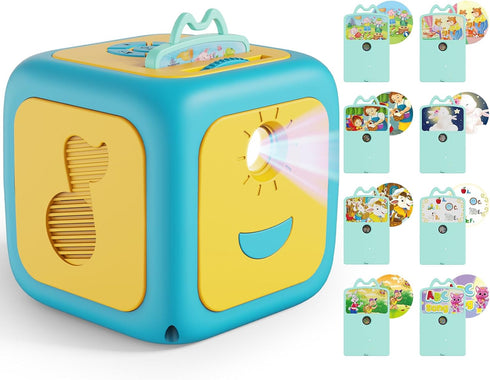 Story Projector for Kids, Story Machine with Early Learning, Music, Night Sky