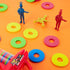 60 4 cm Colorful Foam Disc Shooters - Flying Toys for Remote Control Robots