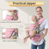 Tiger&Kitty Carrier,6-in-1 Backpack Baby Sling Ergonomic Front Newborn to Toddler Wrap,Lightweight Adjustable Baby Seat