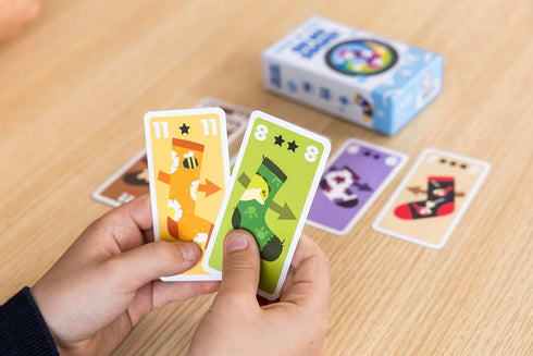 Set 6+, 2-5 15 Helvetiq Oh, My Socks Card Game -Fast-Paced Sock Matching & Collection Strategy Game for Families