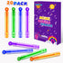 20 Pack Mini Pocket Bubble Wand Toys for Kids, Bubbles Party Favors Supplies for Toddlers, Carnival Birthday Gifts