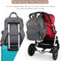 Backpack, 4 1 Pack iniuniu Diaper Bag in kit Large Unisex Baby Bags for Boys Girls, Waterproof Travel Back with Pouch