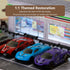 ZAWALUD 1/64 Model Car Display Shop Case for Adults, Premium in-House-Design Scale Diecast Parking Garage for Toy Cars