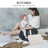 TOYANDONA Portable Diaper Changing Pad: Baby Changing Pad Waterproof Mat Foldable Reusable Cotton Diaper Mat for Home