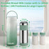 PeacefulHues 360 24 2pcs 10oz Portable Breast Milk Cooler with Total Cooling for Hours Outdoor Breastmilk Chiller