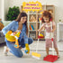 LIMIROLER Set Set Set, 3-6 (6PCS Set) Kids Cleaning Toy Toddlers Broom Dust Pan for Housekeeping Pretend Play Cleaning