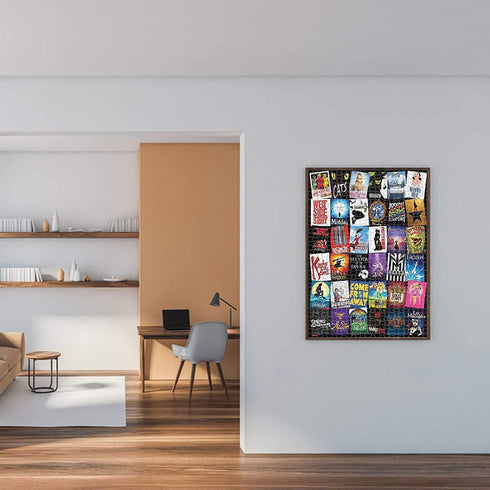 Custom Broadway Musical Theater Jigsaw Puzzles for Adults & Kids, 1000 Pieces Personalized Gift