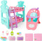 deAO Baby Doll Accessories Bunk Bed Crib & High Chair,Doll Furnitures Toy