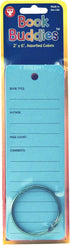 10-12 1 2 6 Inches Pack 25 Hygloss Products Bookmarks - Book Buddies - Reading Log - Assorted Vibrant Colors